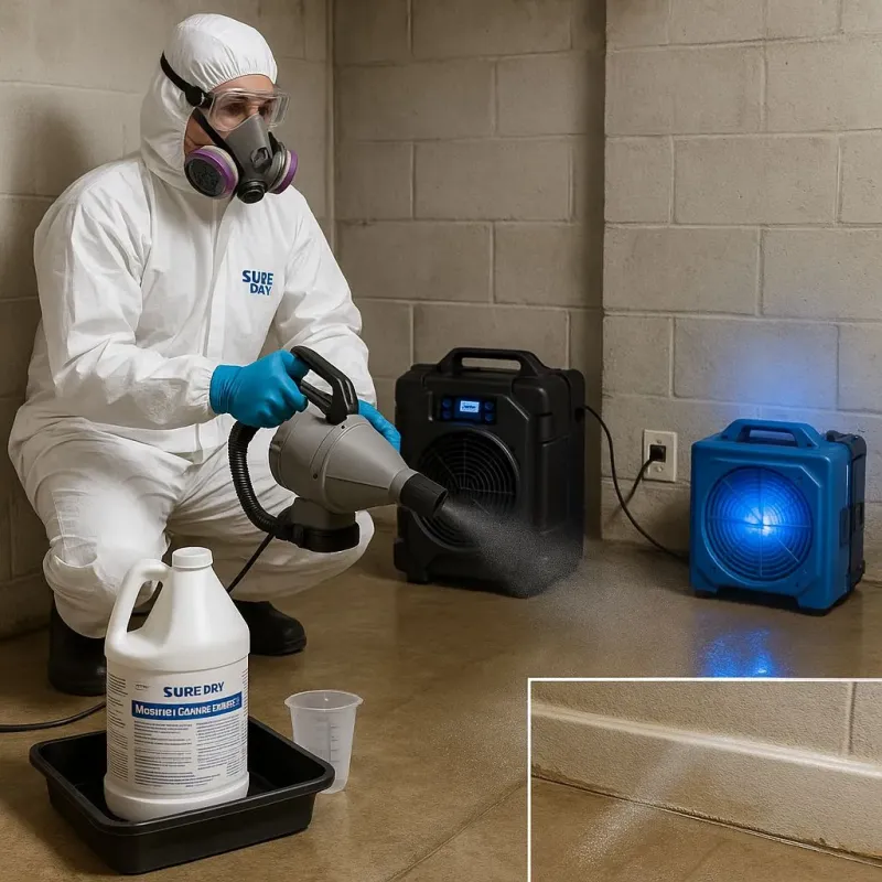 Sanitization and Odor Removal process in New London, MN
