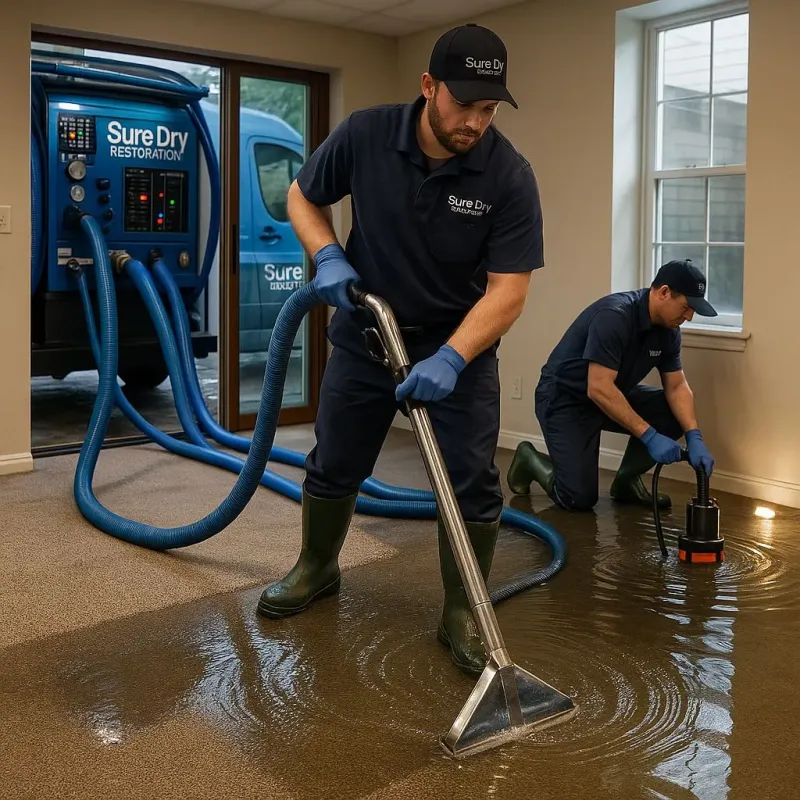 Water Extraction and Removal process in New London, MN
